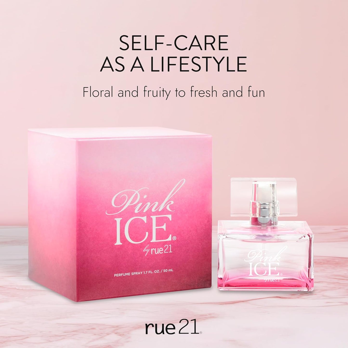 Pink Ice Eau De Parfum for Women - Floral Fragrance Spray | 1.7 fl oz | 50 ml