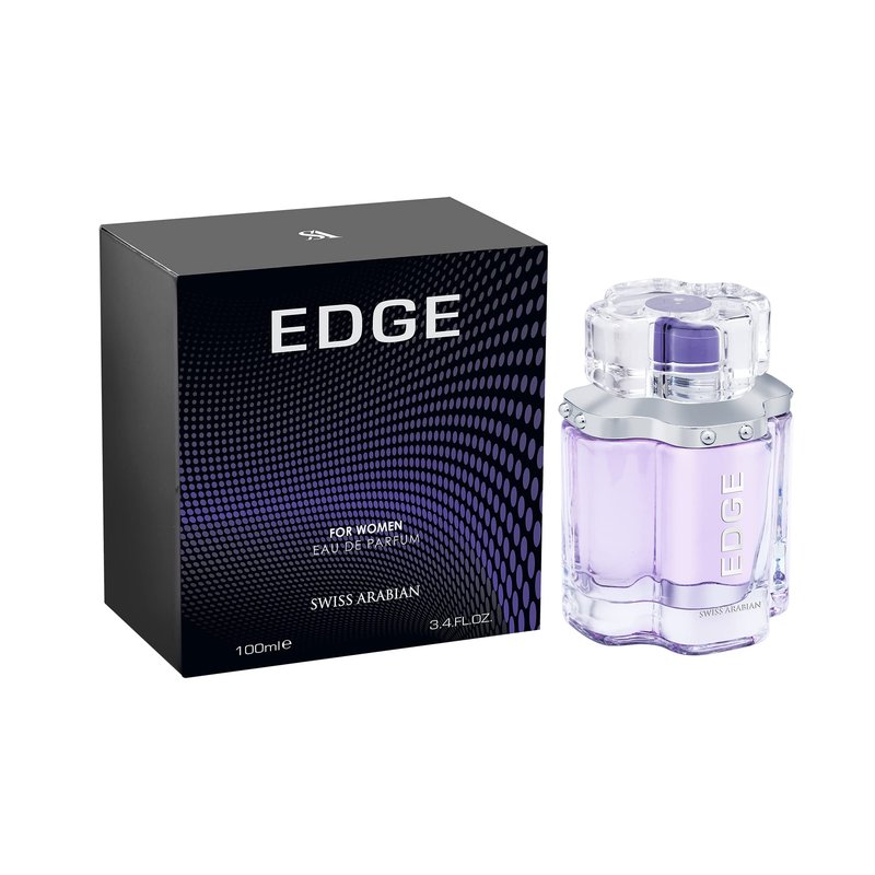 Swiss Arabian EDGE - Luxury Products From Dubai - Long Lasting And Addictive Personal EDP Spray Fragrance - A Seductive Signature Aroma - 3.4 Oz