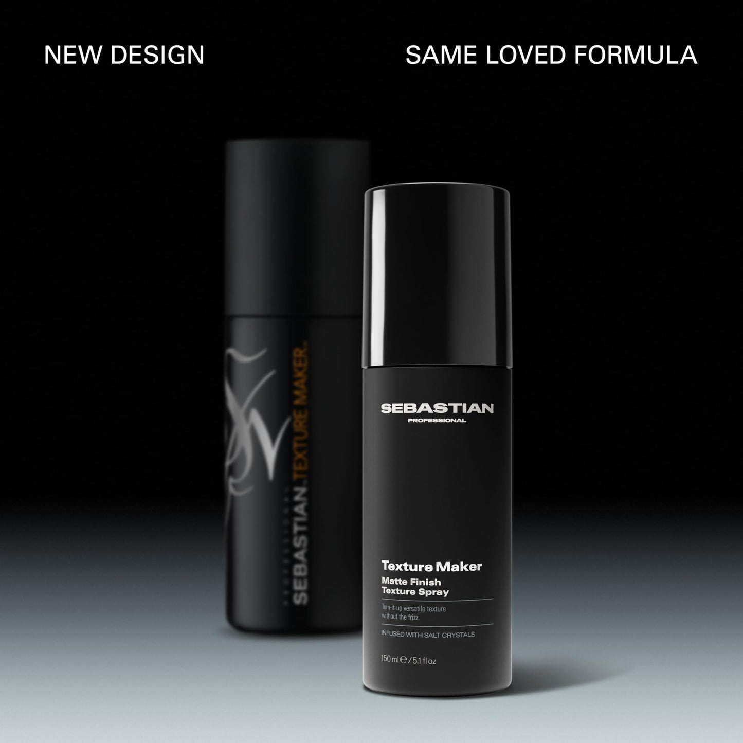 Sebastian Professional Styling Texture Maker Spray | Lightweight Hair Texturizer Spray with Medium Hold & Matte Finish | Non-Aerosol Hairspray with Sea Salt | 5.07 fl oz | Packaging May Vary