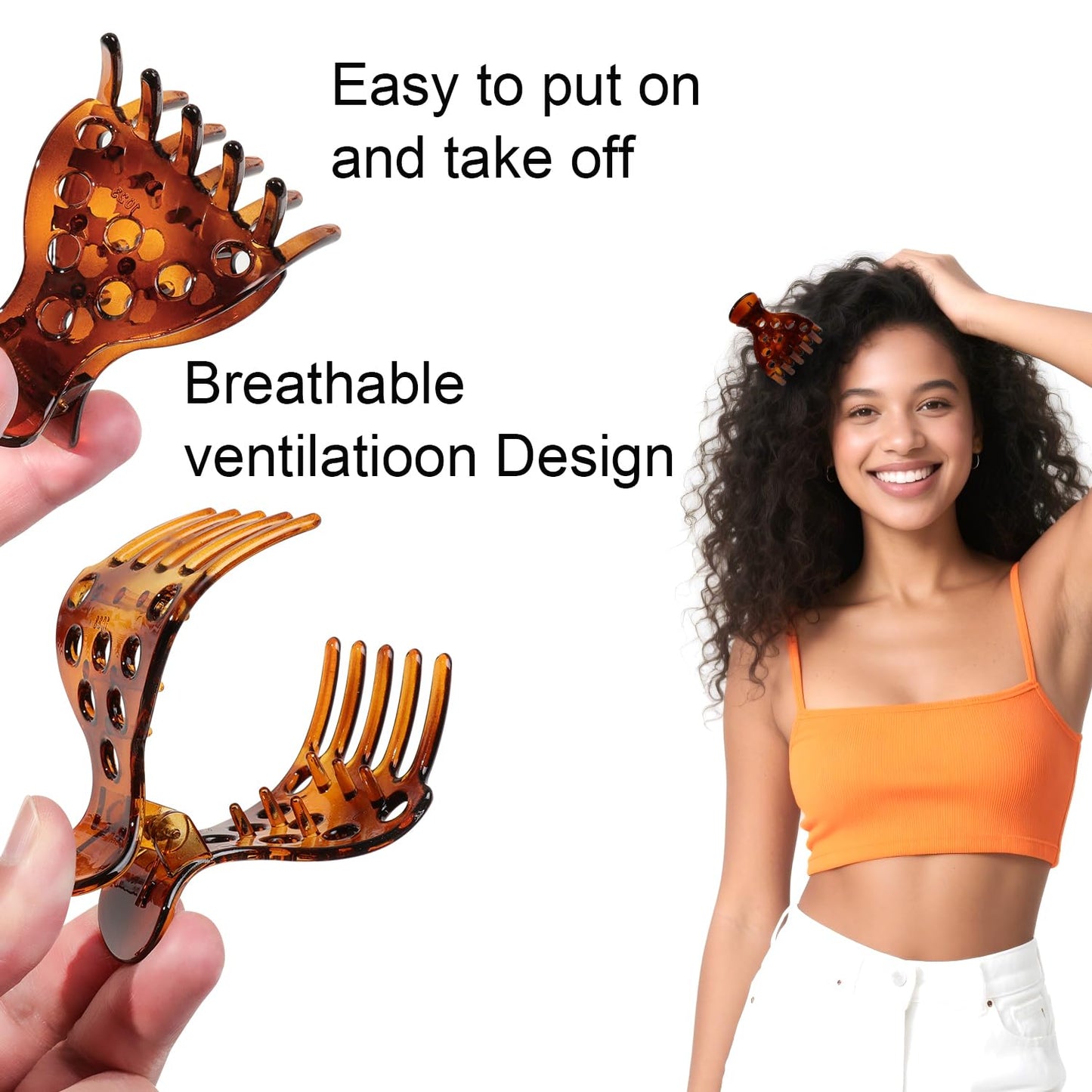 9 Hair Volume Clip for Styling,Root Claw Clips for Women Curly Thick Hair, Root Liffter for Curl Hair