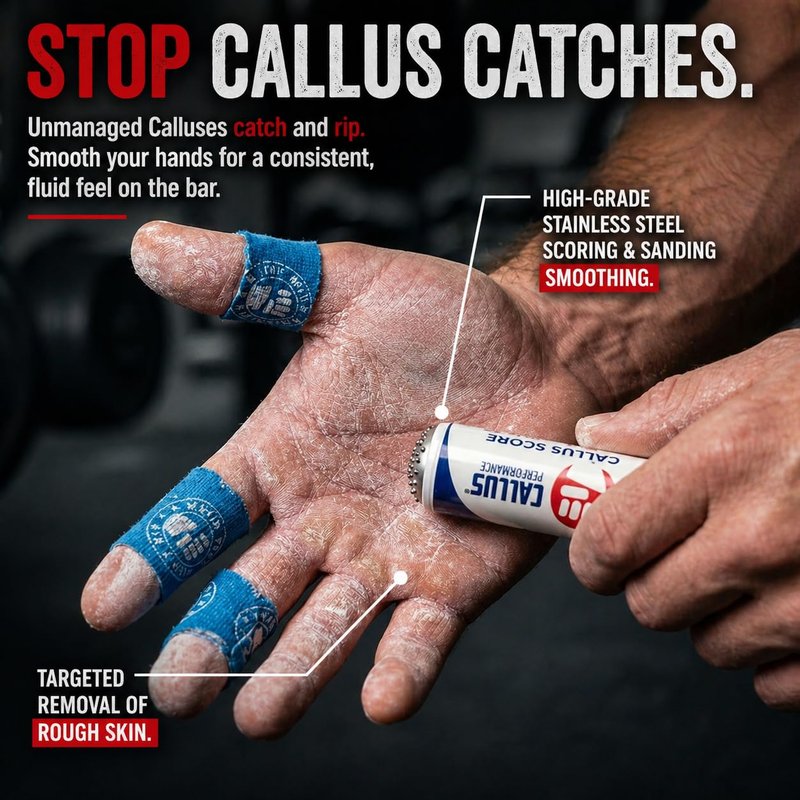 Callus Performance Ultimate Bundle: Precision Remover, Healing Salve & 2 Smoothers | Hand Care System for Weightlifting, Gymnastics & Functional Fitness | Prevents Rips When Training