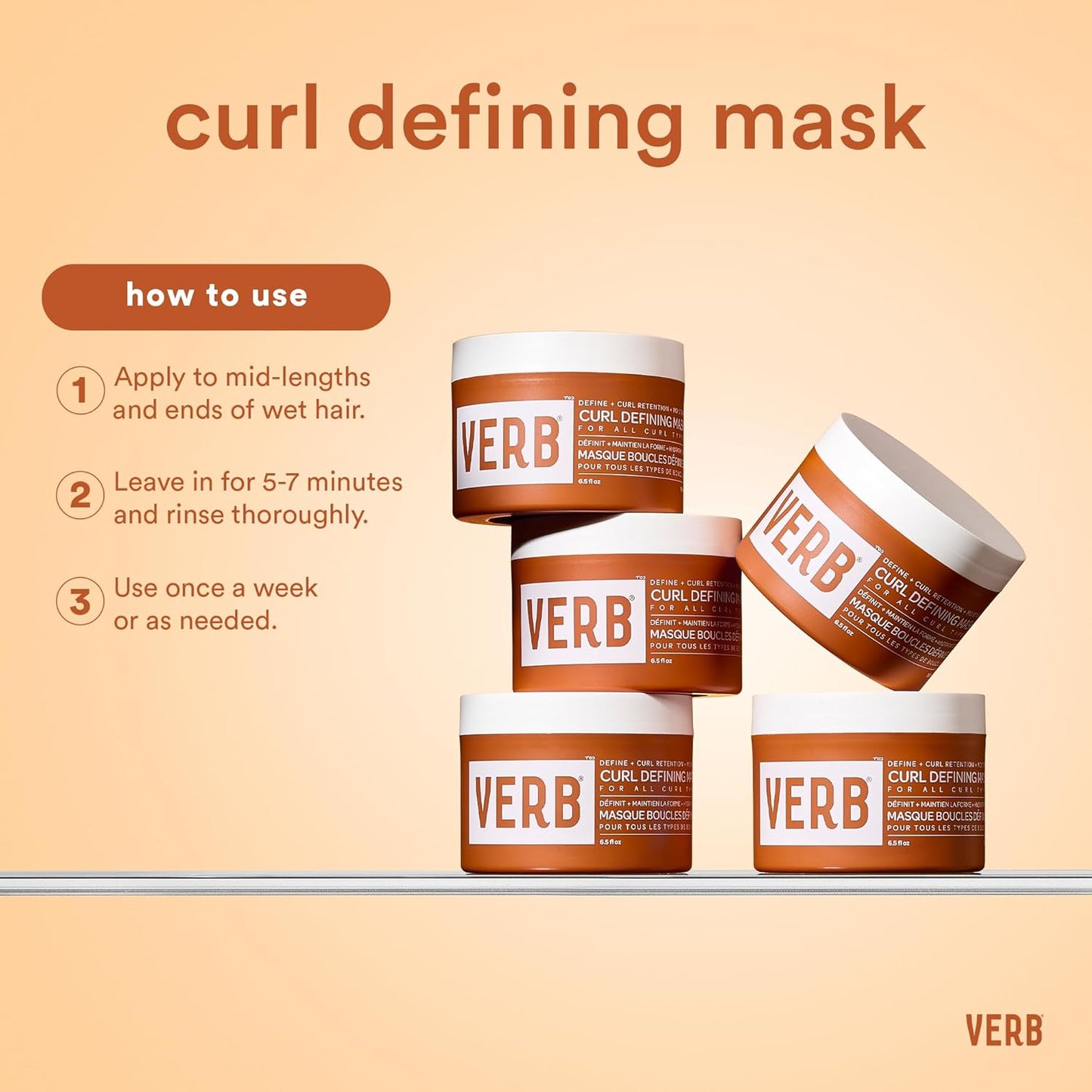 Curl Defining Mask - Enhance Curl Definition & Retention | Moisturizing, Vegan Formula, No Parabens or Sulfates