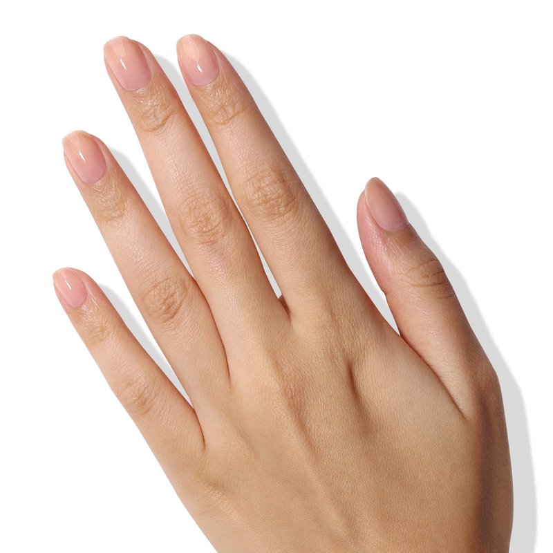 LONDONTOWN Perfecting Nail Veil, Sheer, Buildable Nail Tint Plus Nail Strengthener, Hydrates & Conditions Nails, #4 Dusty Rose Tint, 0.4 Fl Oz