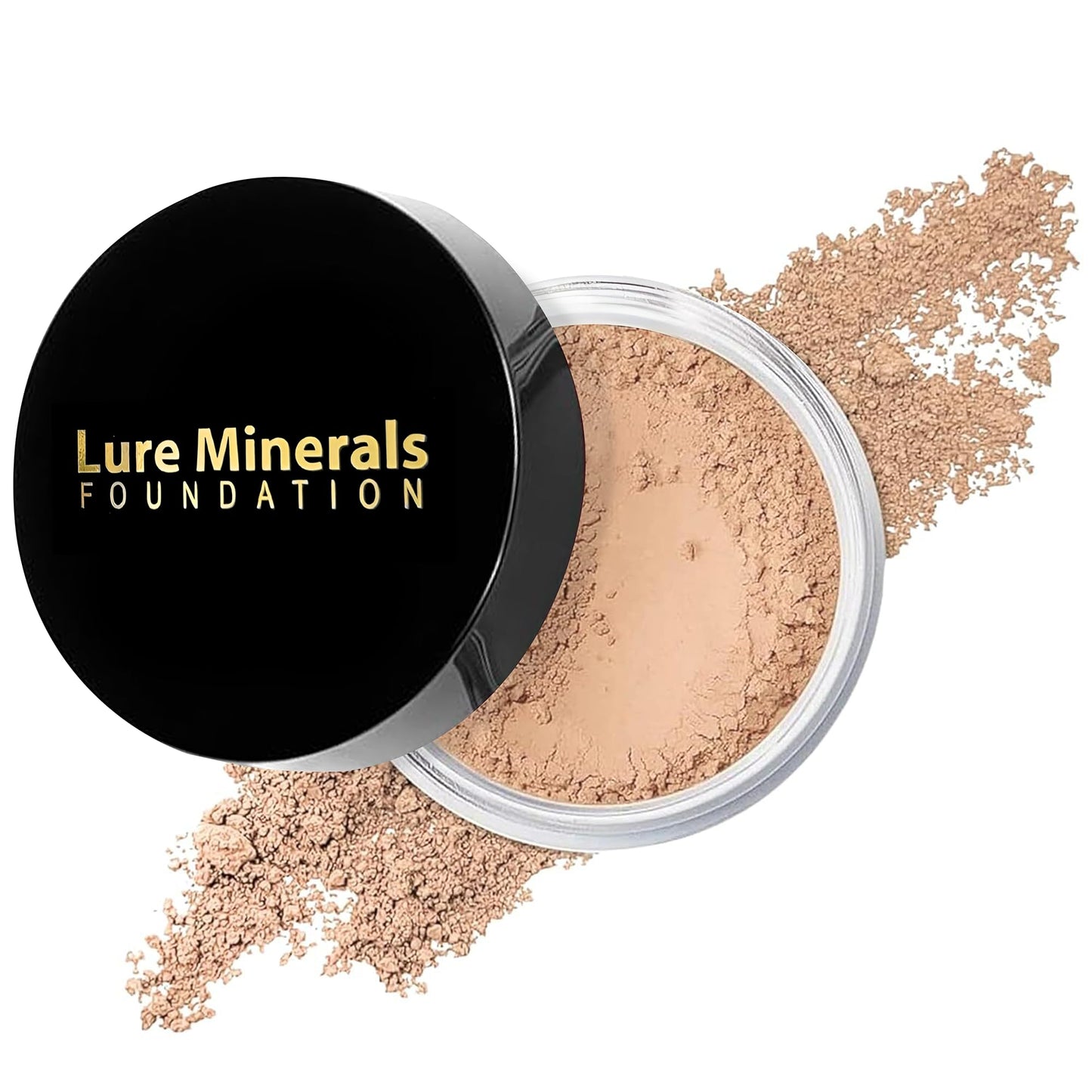 Bisque Loose Face Powder Concealer-14g Sifter Jar Mineral-Based Concealer for face, Lightweight Coverage, Conceals Redness + Blemishes, Talc Free, Vegan