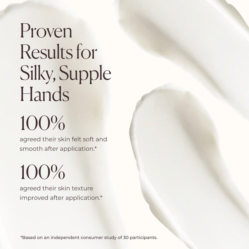 Laura Mercier Soufflé Hand Cream, 24HR Hydration, Nourishes and Repairs, Instantly Moisturizes and Improves Skin Texture, Infused with Shea, Mango, and Cocoa Butters, Ambre Vanille