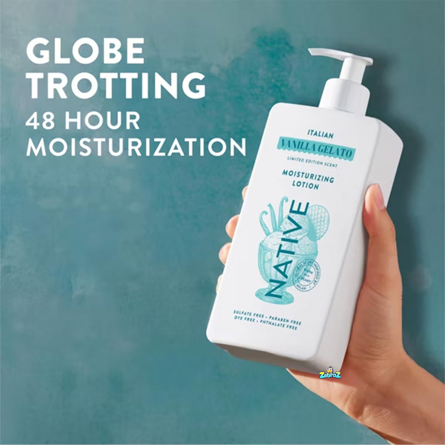 Native Limited Edition Global Flavors Hand & Body Lotion - Italian Vanilla Gelato - 16.5 fl oz - Pack Of 02