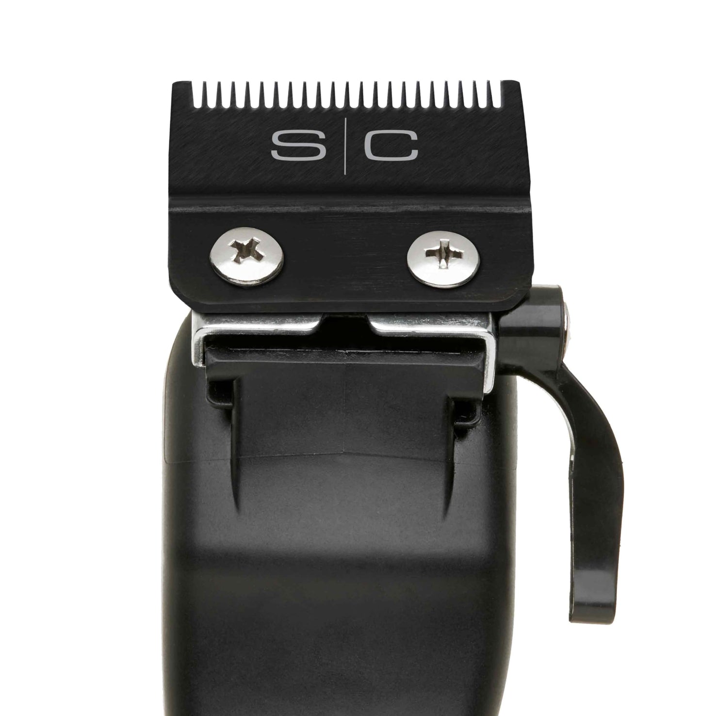 StyleCraft Replacement Fixed Black Diamond Carbon DLC Faper Hair Clipper Blade with Moving Black Diamond Carbon Slim Deep Tooth Cutter set