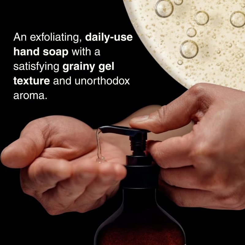 Aesop Reverence Aromatique Exfoliating Hand Wash | Exfoliating Hand Soap with Finely Milled Pumice | Gentle Cleansing & Skin-Smoothing Formula with Vetiver, Petitgrain & Bergamot | 500mL / 16.9 oz