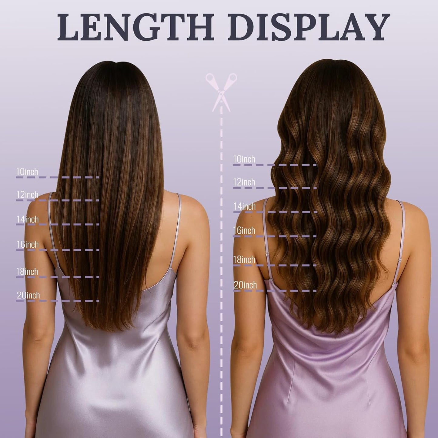 Invisible Wire Hair Extensions - Balayage Olive Brown to Ash Brown Mix Blonde, 12 Inch, 76g Remy Human Hair for Quick Volume