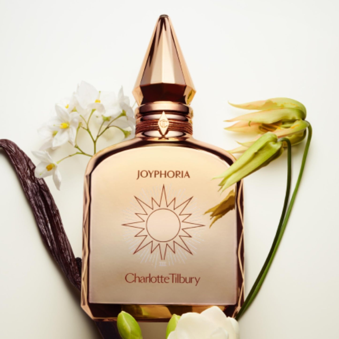 Charlotte Tilbury Joyphoria Eau De Parfum - Pheromone Enhancing Floral Vanilla Perfume Enriched with Naturally-Derived Oils - Long-Lasting Scent with Notes of Ylang Ylang & Neroli Oil (100ml)