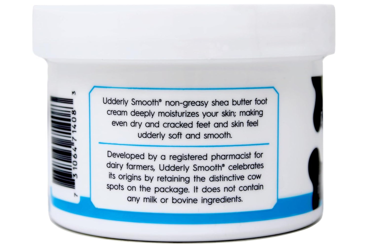 Udderly Smooth Foot Cream - Hydrating Shea Butter Formula | 8 oz (Pack of 3)