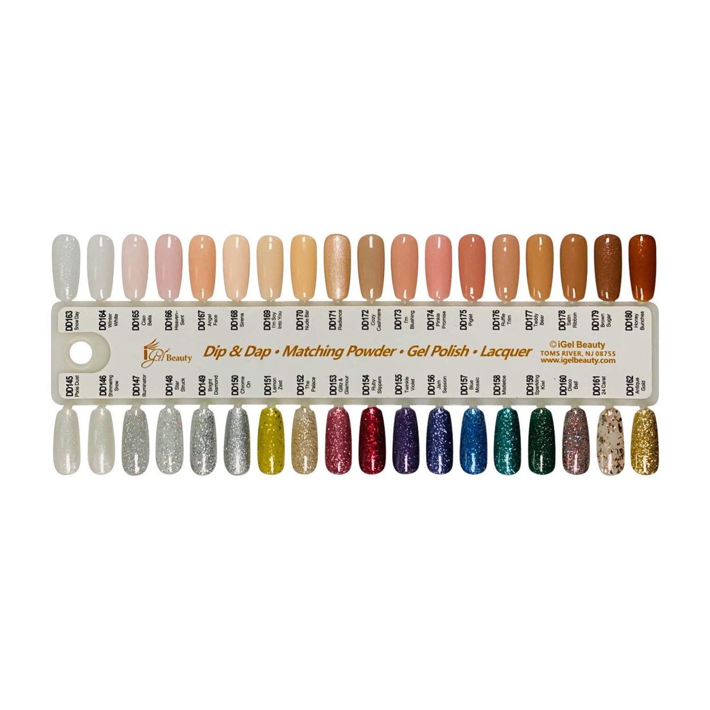 iGel - 100% Pure Nail Acrylic/ Dipping Powder - Dip & Dap Collection (DD001 - Baby Powder)