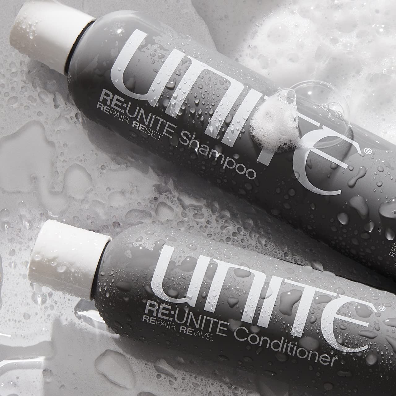 RE:UNITE Conditioner - Reparative Argan Oil & Shea Butter Formula for Dry, Chemically-Treated Hair | 8 Fl Oz