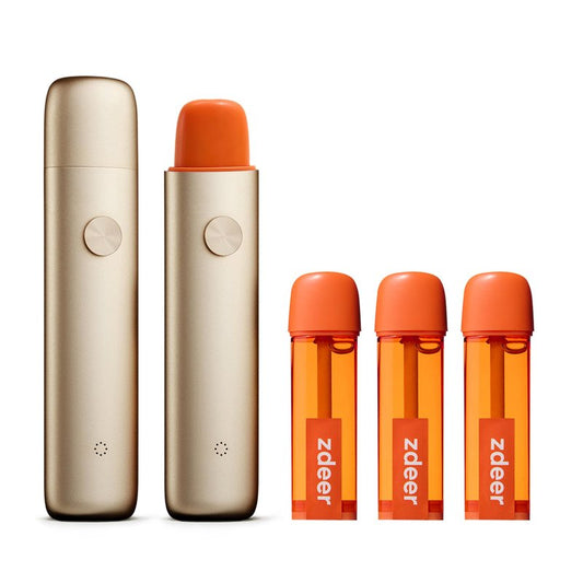 ZDEER PW13 Electric Cool Breath Spray, Probiotic Fresh Mouth Spray for Bad Breath & Dry Mouth, Rechargeable Micro-Mist Oral Spray with 3 Flavor Cartridges, Alcohol-Free, On-the-Go Use