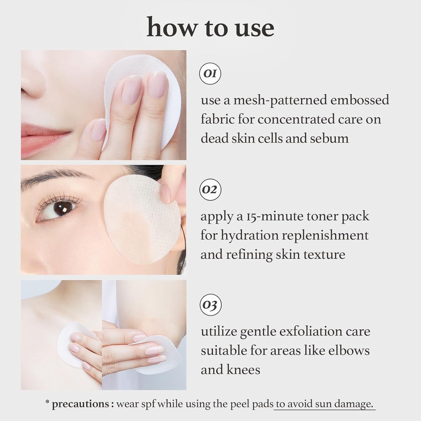 Glycolic Acid Facial Toner Pads - Exfoliating Pore Treatment, 80 Count | Korean Skincare for Glass Skin & Fine Line Reduction