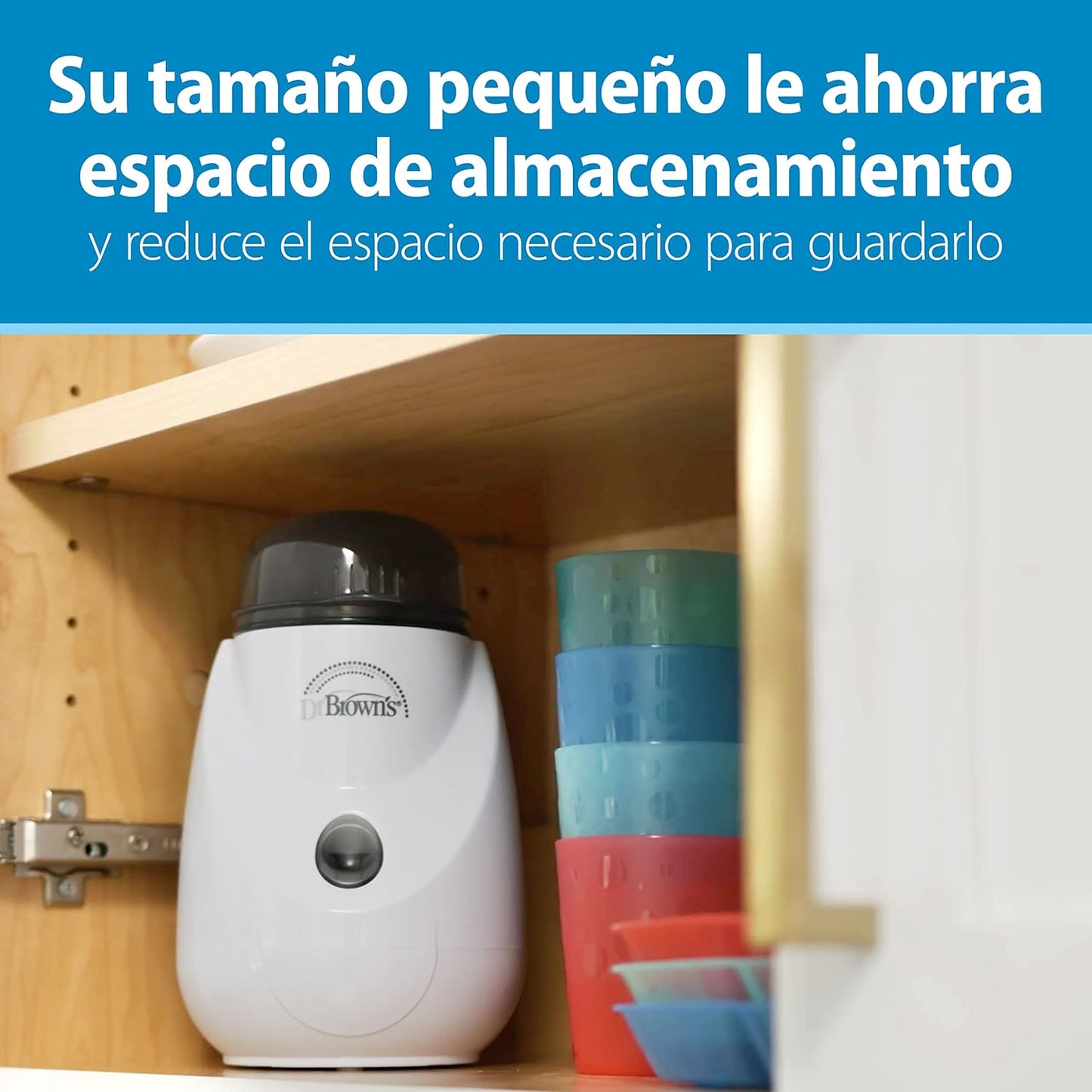Dr. Brown's Baby Bottle Warmer & Sterilizer - BPA-Free Plastic | Fast Heating for Bottles & Food Jars