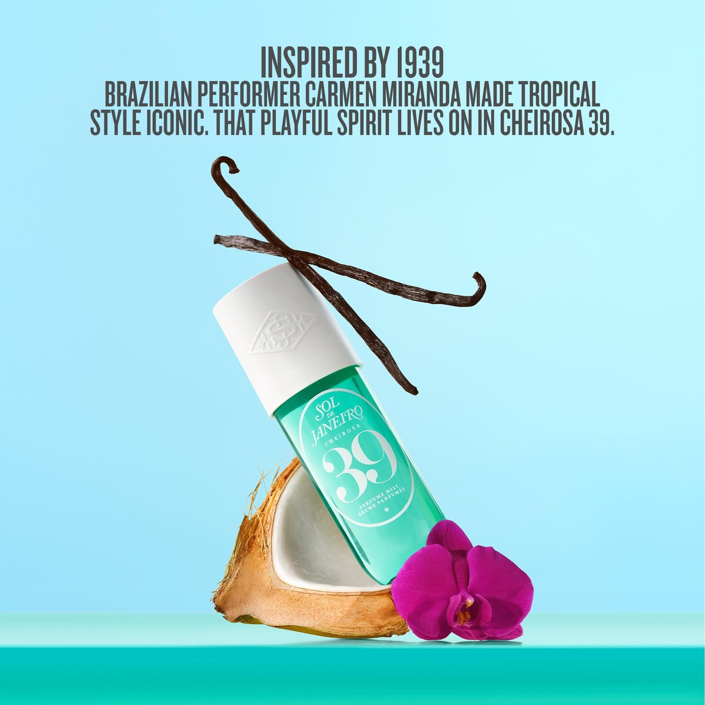 Sol de Janeiro Cheirosa 39 Limited Edition Hair & Body Fragrance Mist Travel Size 90mL/3.0 fl oz.