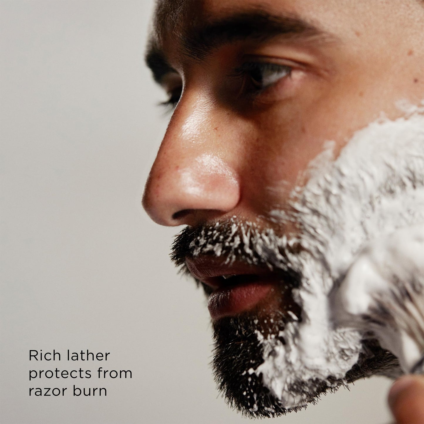 The Art of Shaving Original Shaving Brush - Pure Black – Features Premium Synthetic Fibers For a Rich, Foamy, Lather