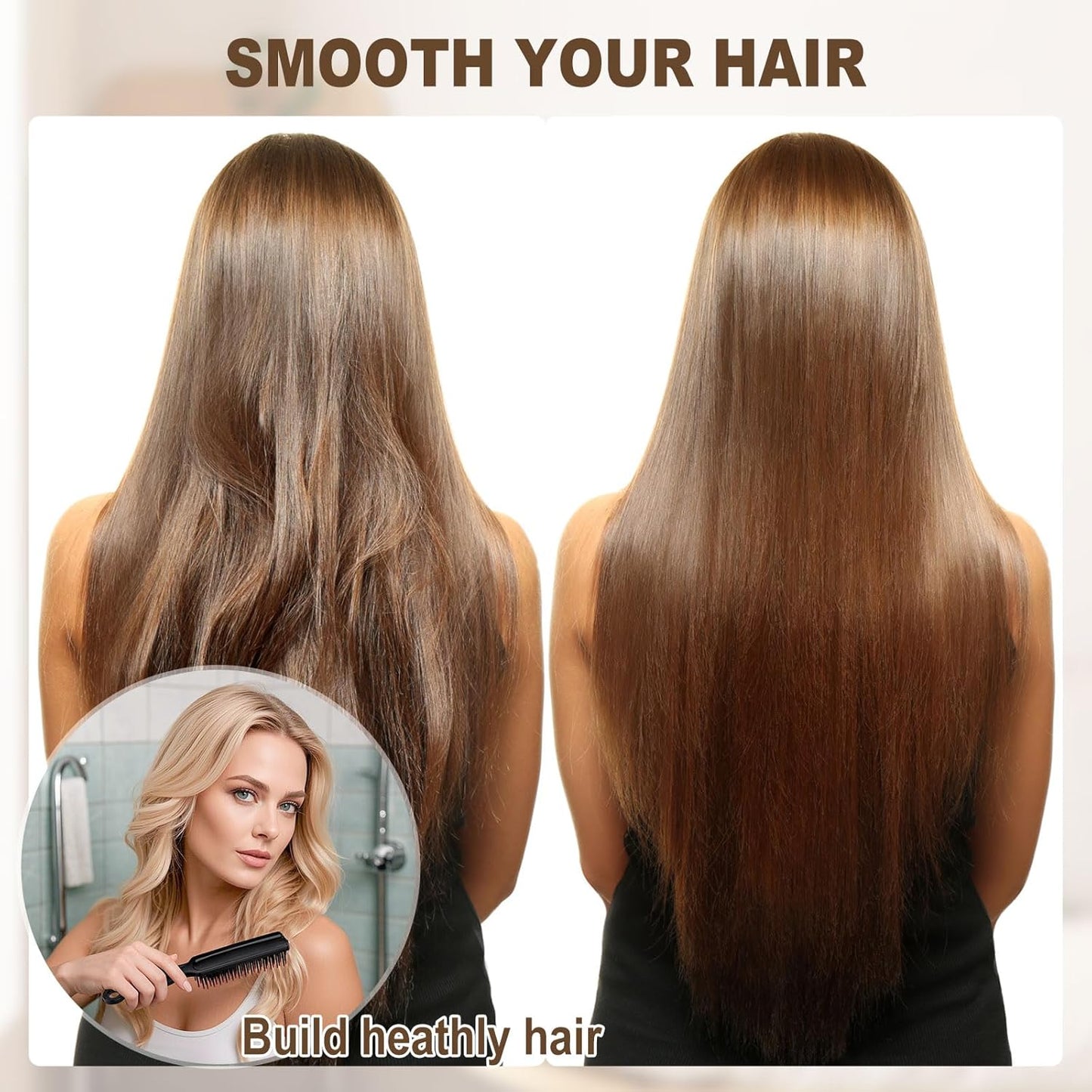 Hair Brushes Bulk - Individually Wrapped for Curly Hair | Ideal for Shelters & Hotels (100 PCS)