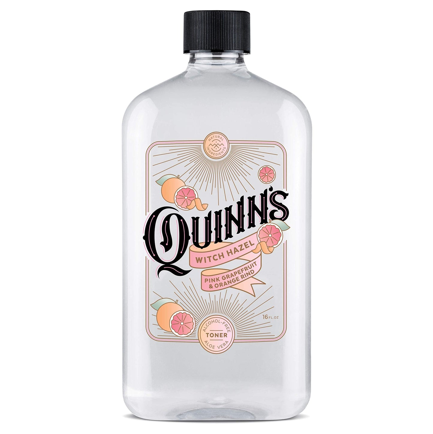 Quinn’s Alcohol Free Witch Hazel Pink Grapefruit & Orange Rind 16 oz. & Quinn’s Alcohol Free Witch Hazel Lavender16 oz.