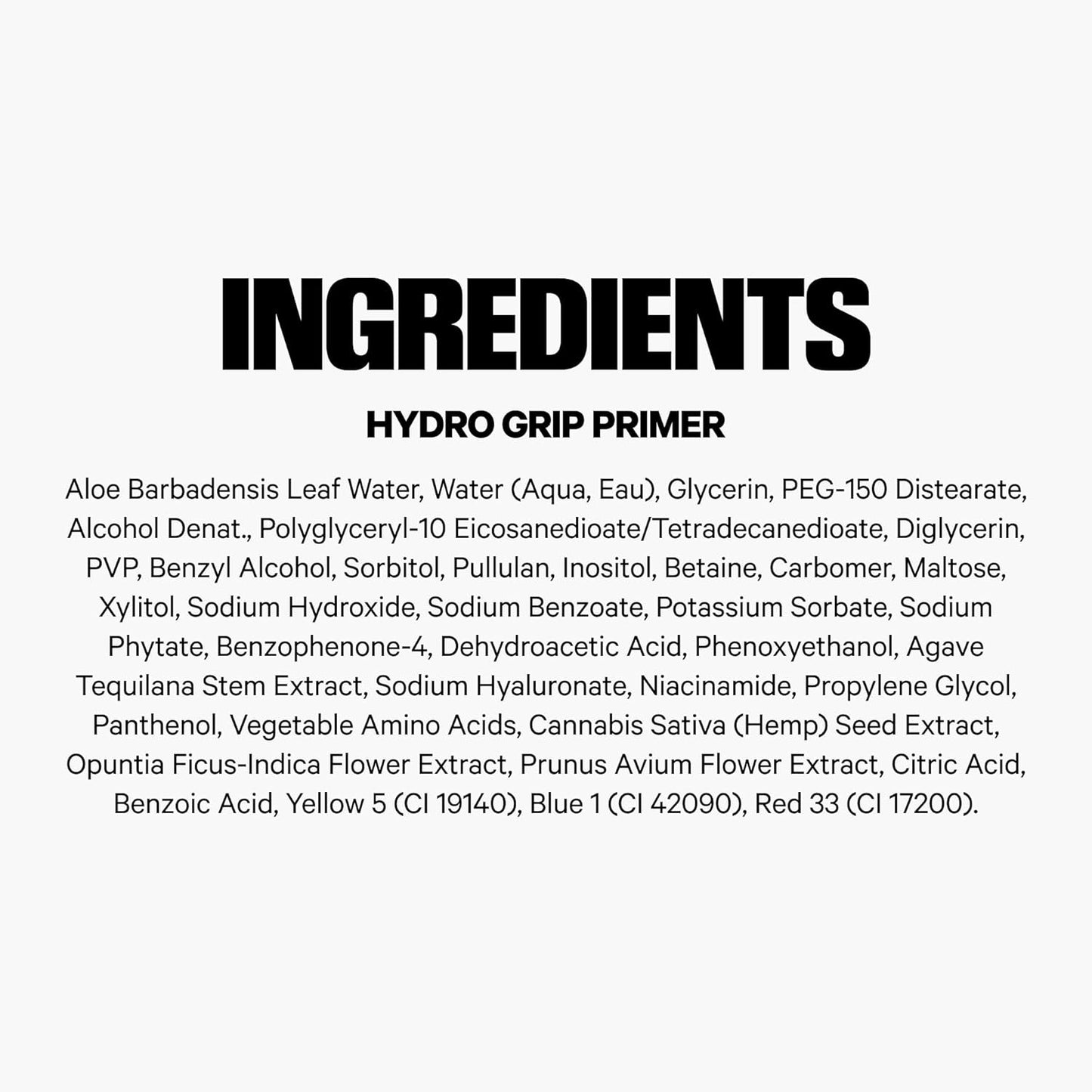 Milk Makeup Hydro Grip Primer - Hydrating Face Primer with Hyaluronic Acid & Niacinamide | Lightweight Gel, Dewy Finish