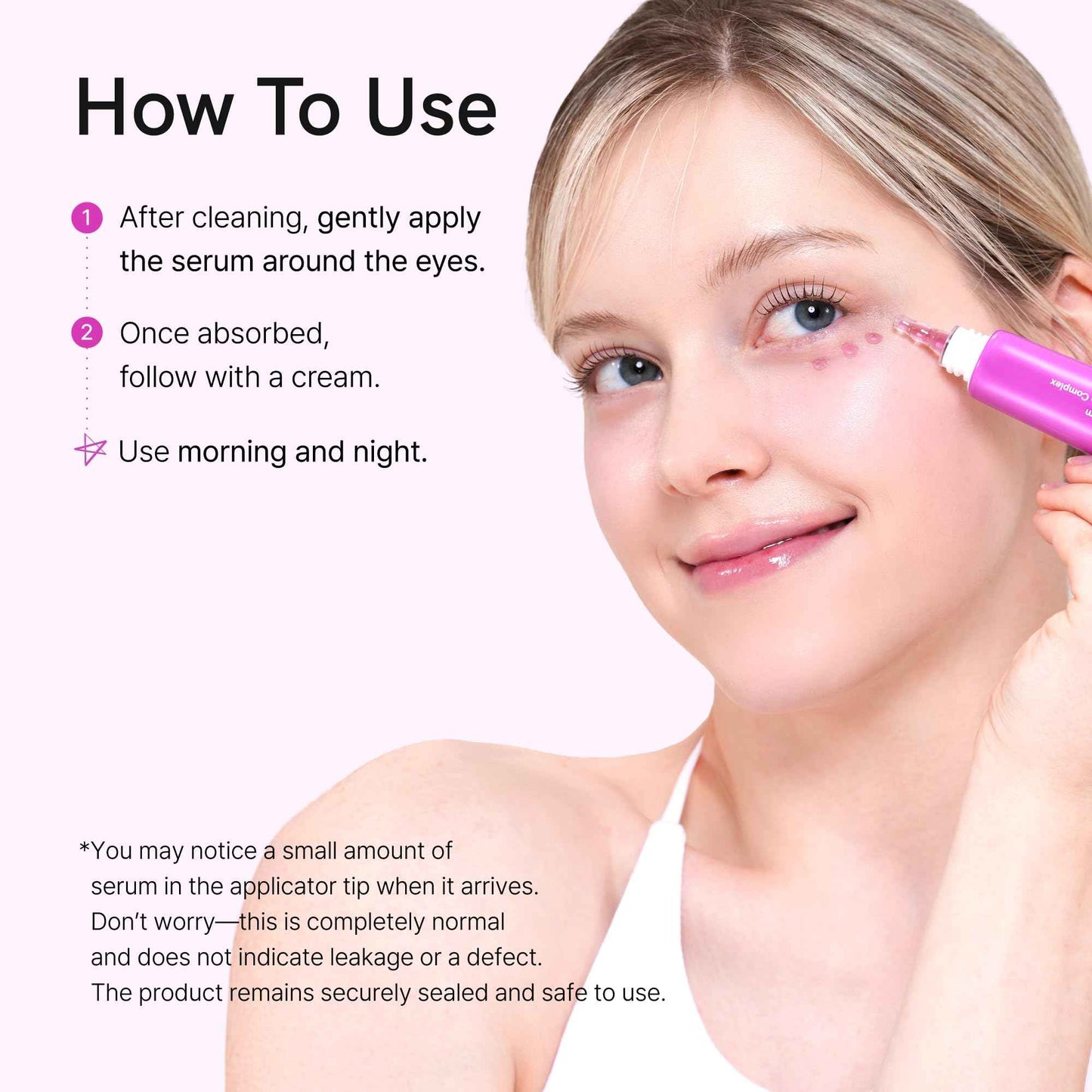 Ruminae Bouncy Eye Serum | Dual Collagen + Peptide for Firm, Hydrated, and Bright Under Eyes | Korean Lightweight Jelly Texture | Puffiness & Dark Circle | Fragrance-Free, Sensitive Skin Safe | 30 ml