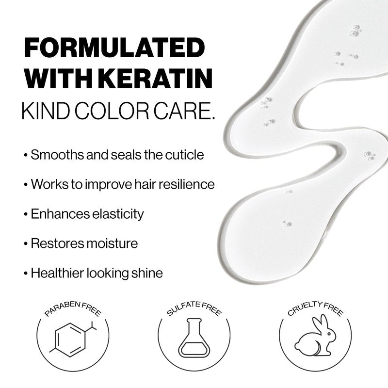 KERACOLOR Clenditioner Cleansing Conditioner Color Safe Prevents Fade - Replaces Your Shampoo, Keratin Infused, 33.8 Fl Oz