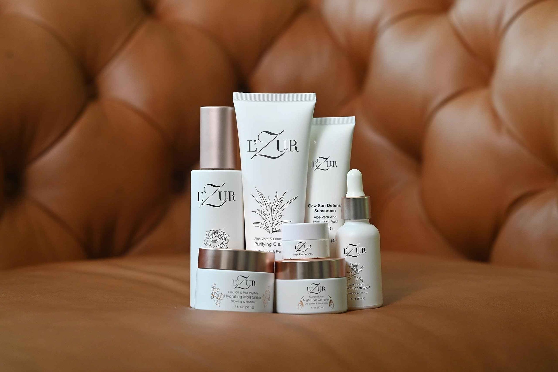 L’Zur Aloe Vera & Lemon Peel Purifying Cleanser for Women Facial Age Defender Natural ingredients 4 - Fluid Ounce