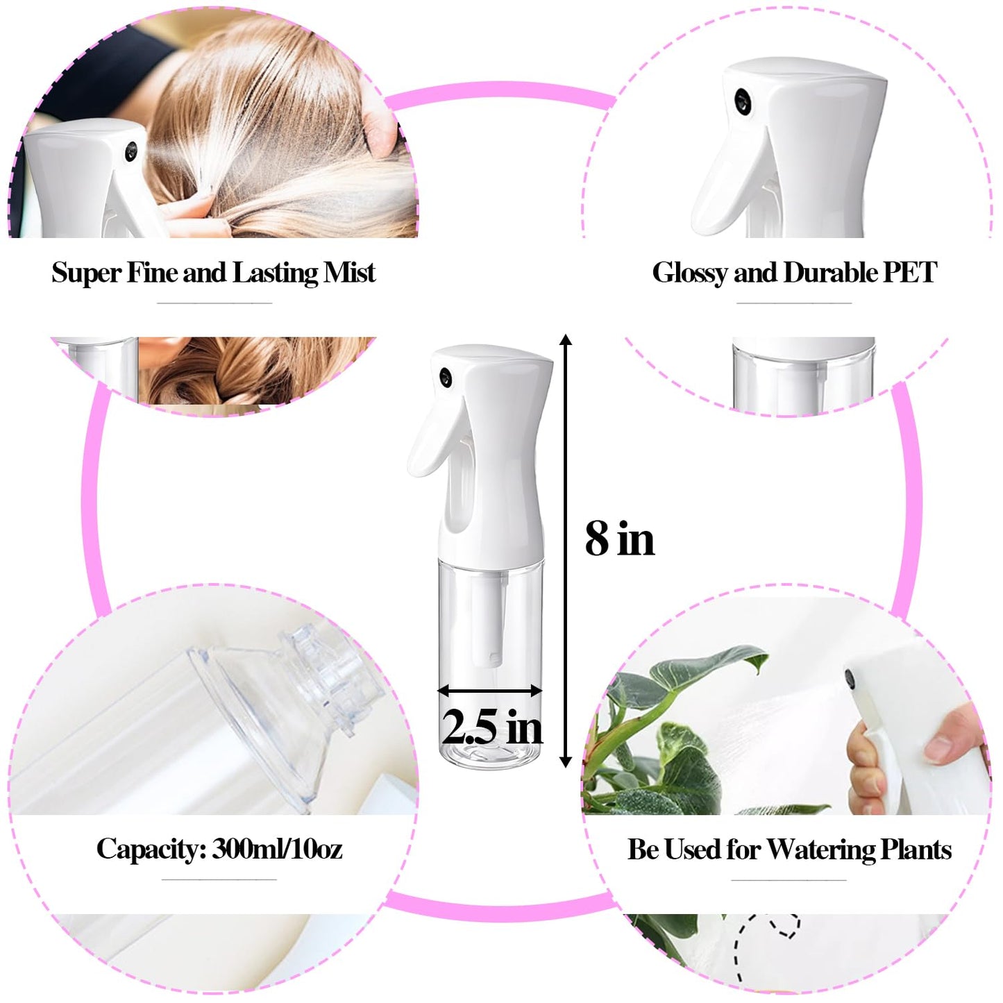 12Pcs Detangling Brush Set for Curly Hair, Curly Hair Brush with Sleep Bonnet Afro America/African 3a to 4c Texture, Easier and Faster on Wash Days