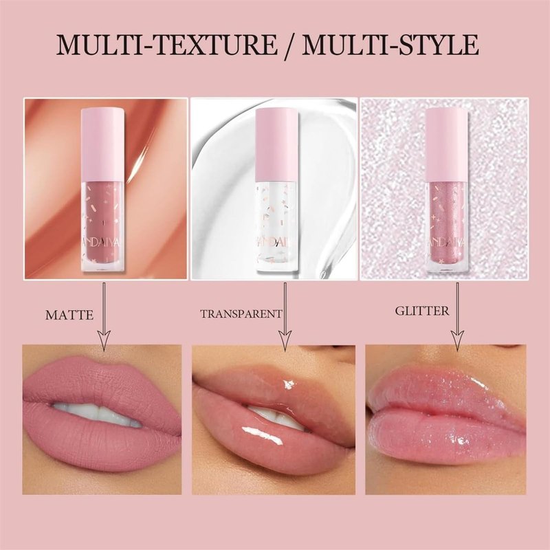 12Pcs Nude Matte Liquid Lipstick Set, Waterproof Long Lasting Non-Stick Cup 12 Colors Nude Lipstick 24 Hour Not Fade Matte Lipstick Professional Lip Gloss Set Mother's Day Makeup Gifts for Women