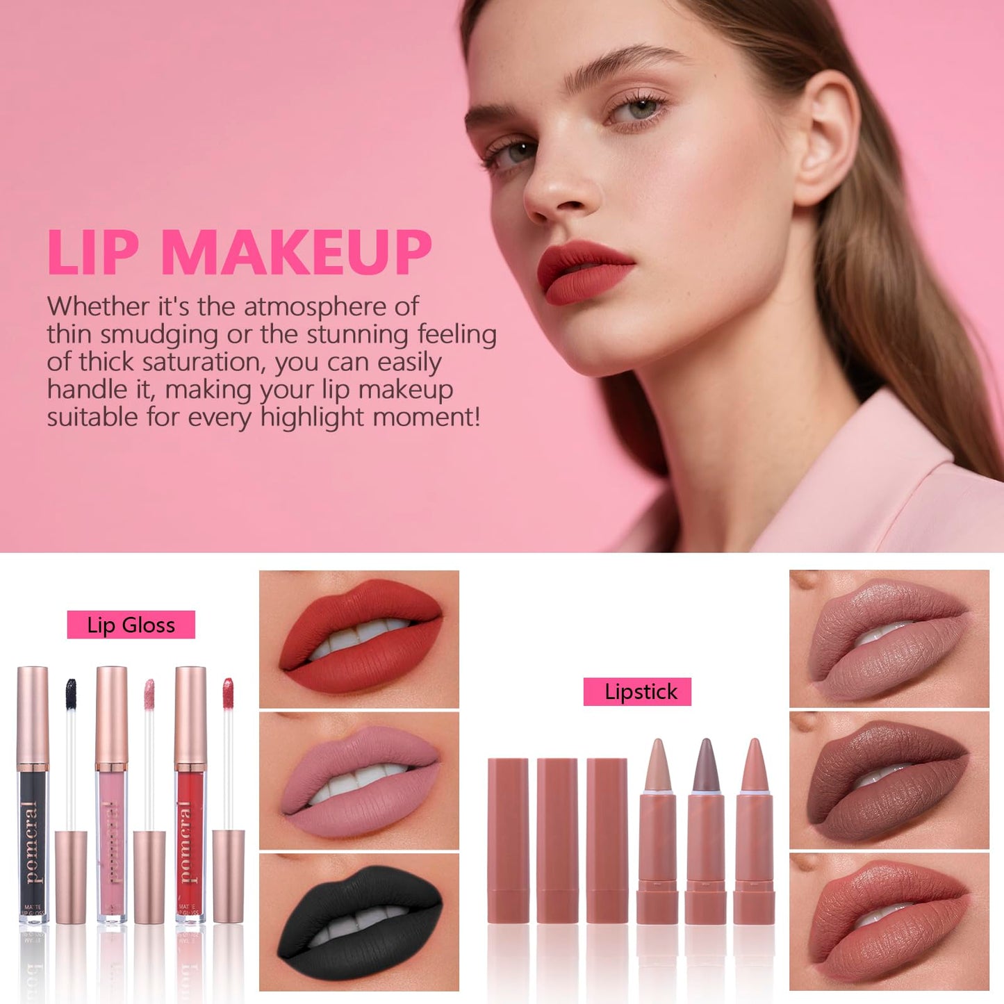 Makeup Kit For Women Full Kit, Makeup Set For Girls Teen Women, Makeup Gift Set With Eyeshadow Palette, Foundation, Concealer, Lipstick, Brushes (20 color makeup kit)