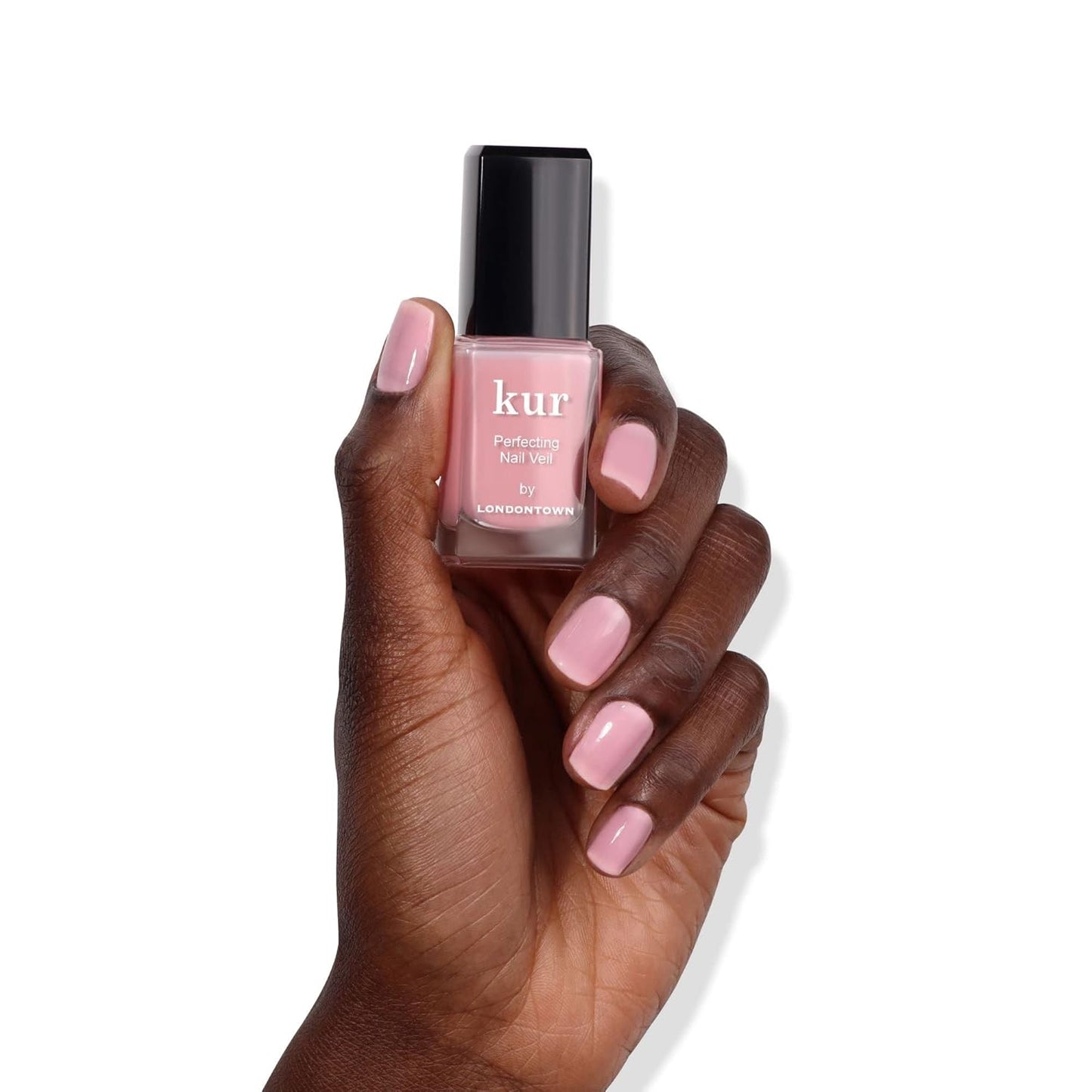 Nail Veil Enhancing Nail Care | Vegan Nail Protectant & Strengthener - Natural Tint, Chip-Resistant