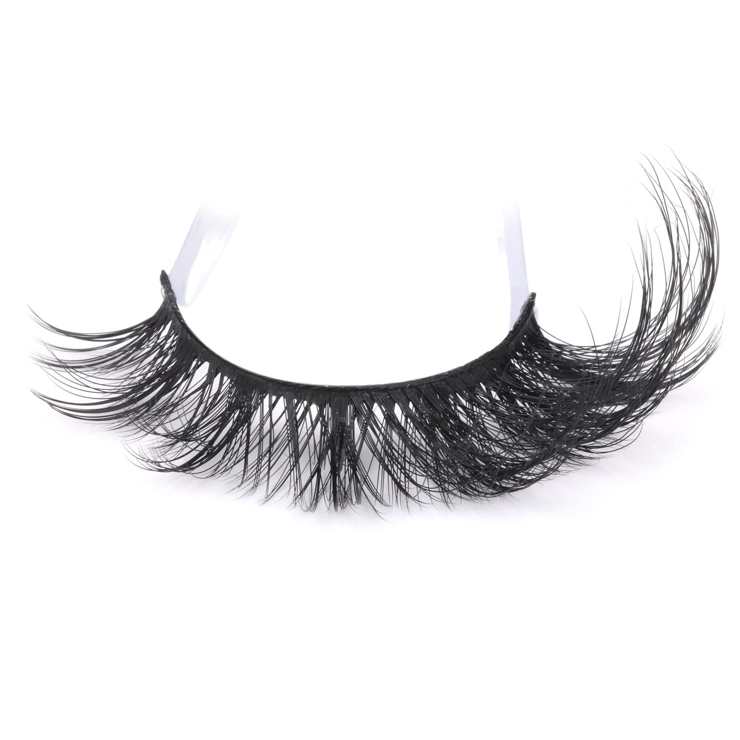 False Eyelashes Wispy Lashes Strip Fake Eyelashes Cat Eye Lashes Mink Fluffy Dramatic Fox Eye Lashes with Long Tail Thick Volume False Lashes 7 Pairs by ALICROWN