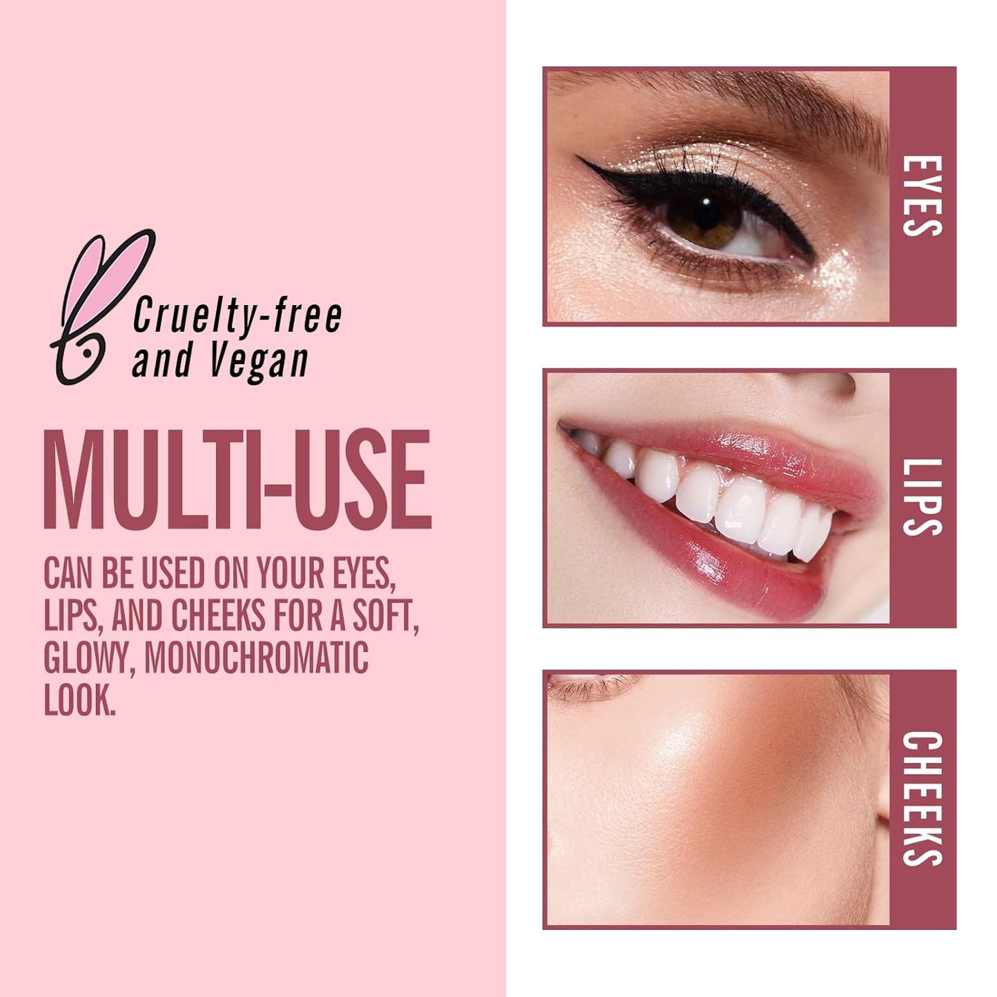 KIMUSE Multi Stick Trio | Hydrating Face Makeup Set for All Skin Types