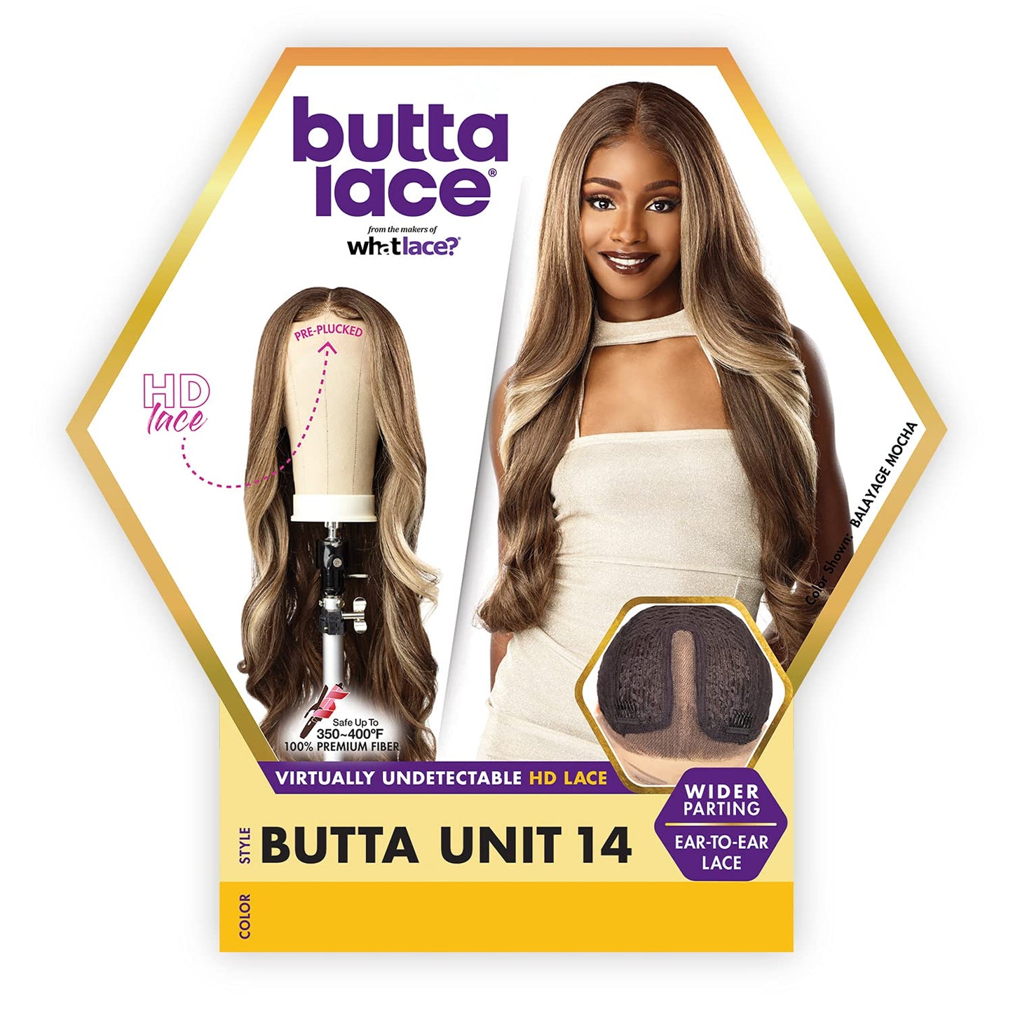 Sensationnel Butta LaceWig-Unit 14, BALAYAGEMOCHA