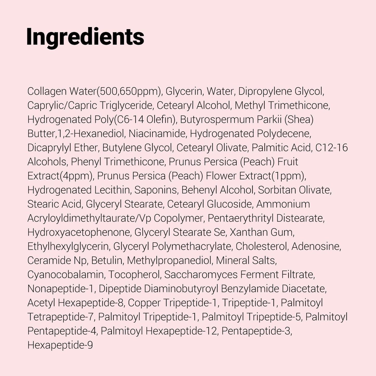 NEAF NEAF Peach Fit Collagen Cream, A firming cream with 300Da collagen and 12 peptides to boost skin elasticity. (50ml/ 1.69 fl oz)