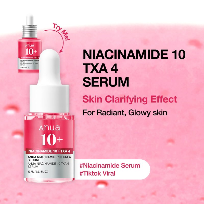 Anua Serum Discovery Trio, Hyaluronic Acid, PDRN, Azelaic Acid & TXA Niacinamide Face Serum Kit, Mini Travel Essentials for Soothing & Glass Glow Hydration, Korean SkinCare Gift Set, 0.33 fl.oz x 3 ea