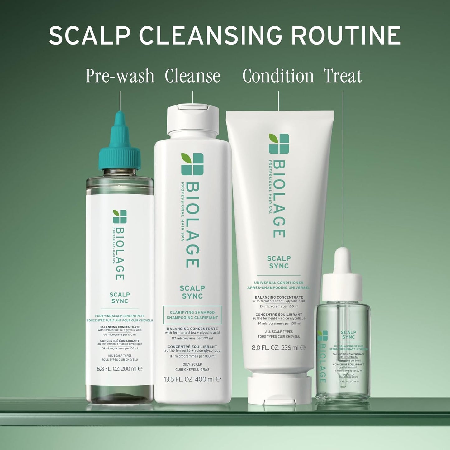 Biolage Scalp Sync Clarifying Shampoo - Oily Scalp Residue Remover | 13.5 Fl Oz