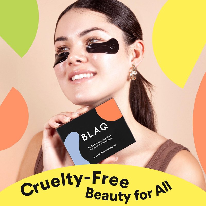 BLAQ Snow Circles Premium Under Eye Hydrating Patches for Dry Skin, Dark Circles and Puffiness. Snow Mushroom, Green Tea, Marine Algae, Vegan and Cruelty-Free, 15-Pack