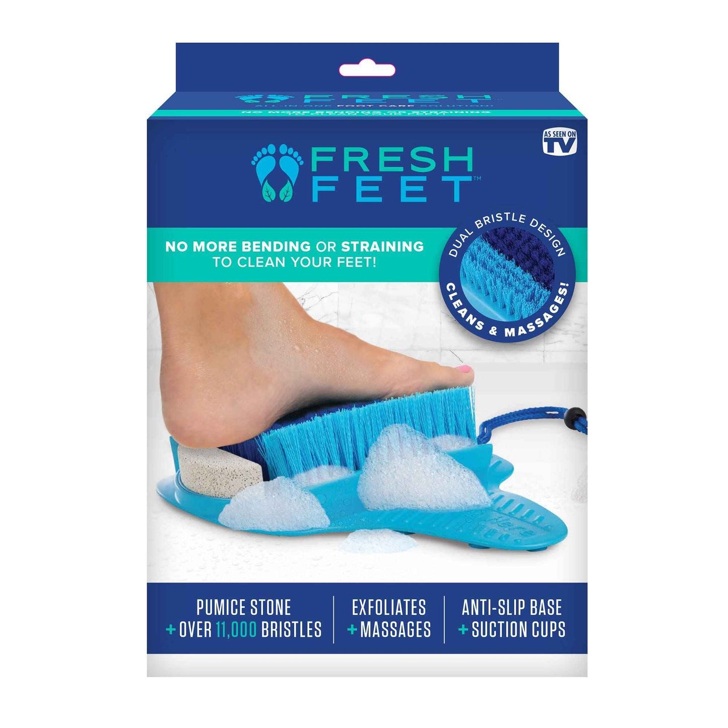 FreshFeet Scrubber in Blue