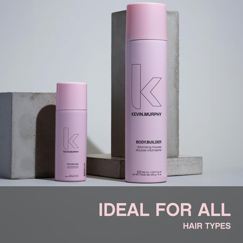 KEVIN.MURPHY BODY.BUILDER - Hair volumising Mousse - For All Types - Weightless & Sulphate-Free Hair Mousse - Hair Care Treatment - With Tangerine Peel Oi- 100 mL / 3 fl oz