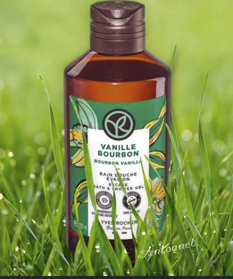 Yves Rocher Bourbon Vanilla Nourishing Shower Gel Bath & Body Routine Women Men Day Care 200 ml./6.7fl.oz.