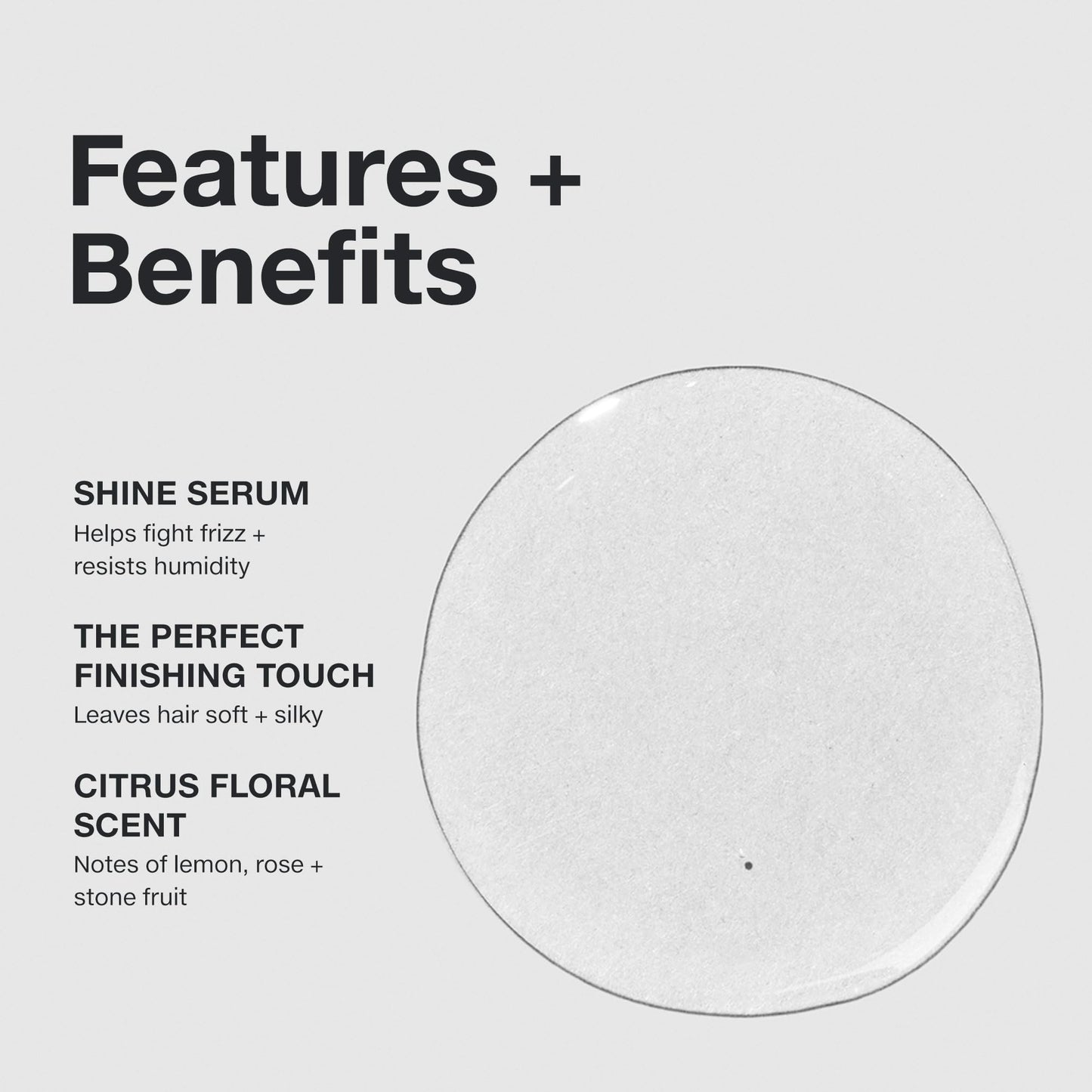 Paul Mitchell Gloss Drops Shine Serum, Frizz-Free Polish, Brilliant Shine, For Medium To Coarse Hair, 2.5 fl oz