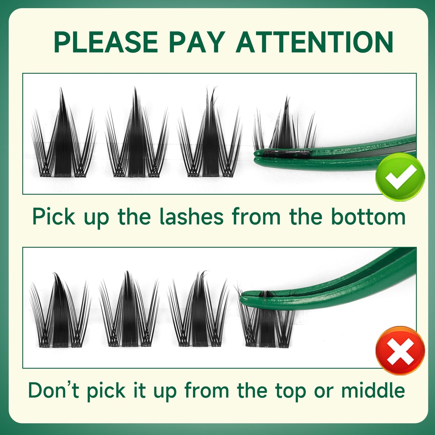 KEYYOU Manga Lash Clusters Fairy Cluster Eyelash Extensions Cosplay at home Wispy False Eyelashes 10-18mm Lashes Easy to Apply for Beginner Individual Fake Eyelashes D Curl Extension with Spikes