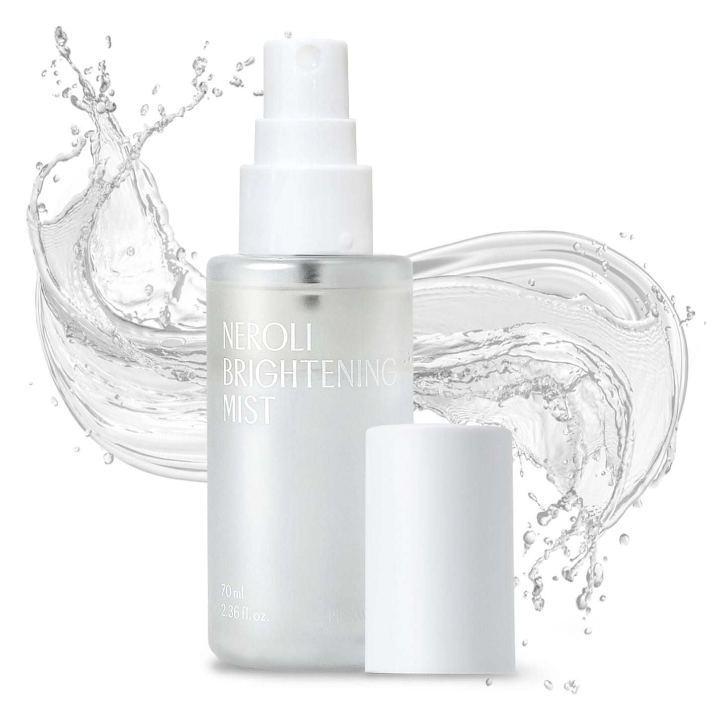 PINKWONDER Neroli Mist 2.36oz (70ml), Hydrating Facial Spray with Neroli & Jojoba Oil, Glowing and Radiant Skin, Antioxidant, Korean Skincare