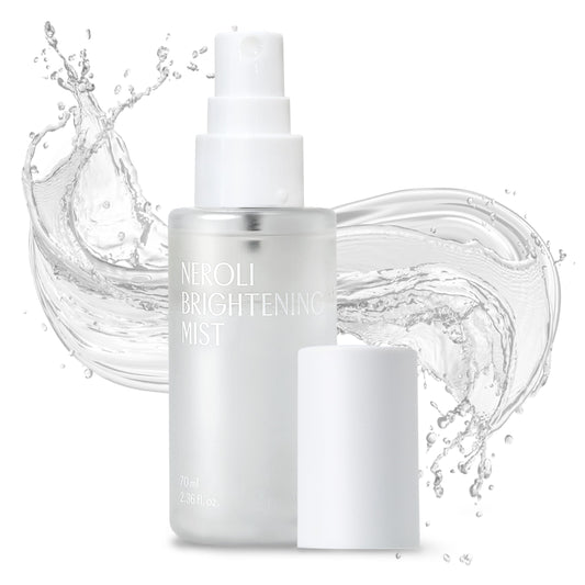 PINKWONDER Neroli Mist 2.36oz (70ml), Hydrating Facial Spray with Neroli & Jojoba Oil, Glowing and Radiant Skin, Antioxidant, Korean Skincare