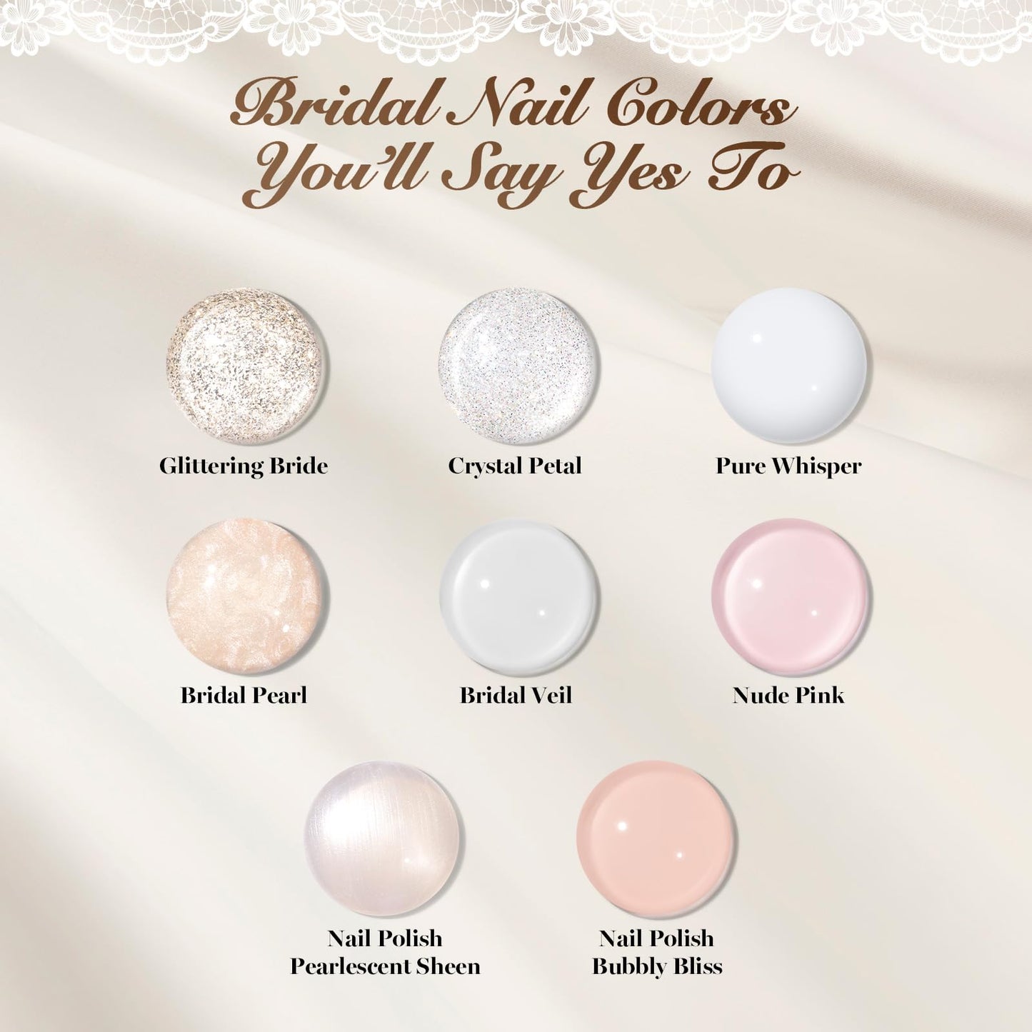 Beetles Summer Gel Nail Polish Kit with UV Light - Wedding Beauty French Manicure Kit, 15ml UV LED Soak Off French Tip Gel Polish Set with Nail Tools Nails Decoration