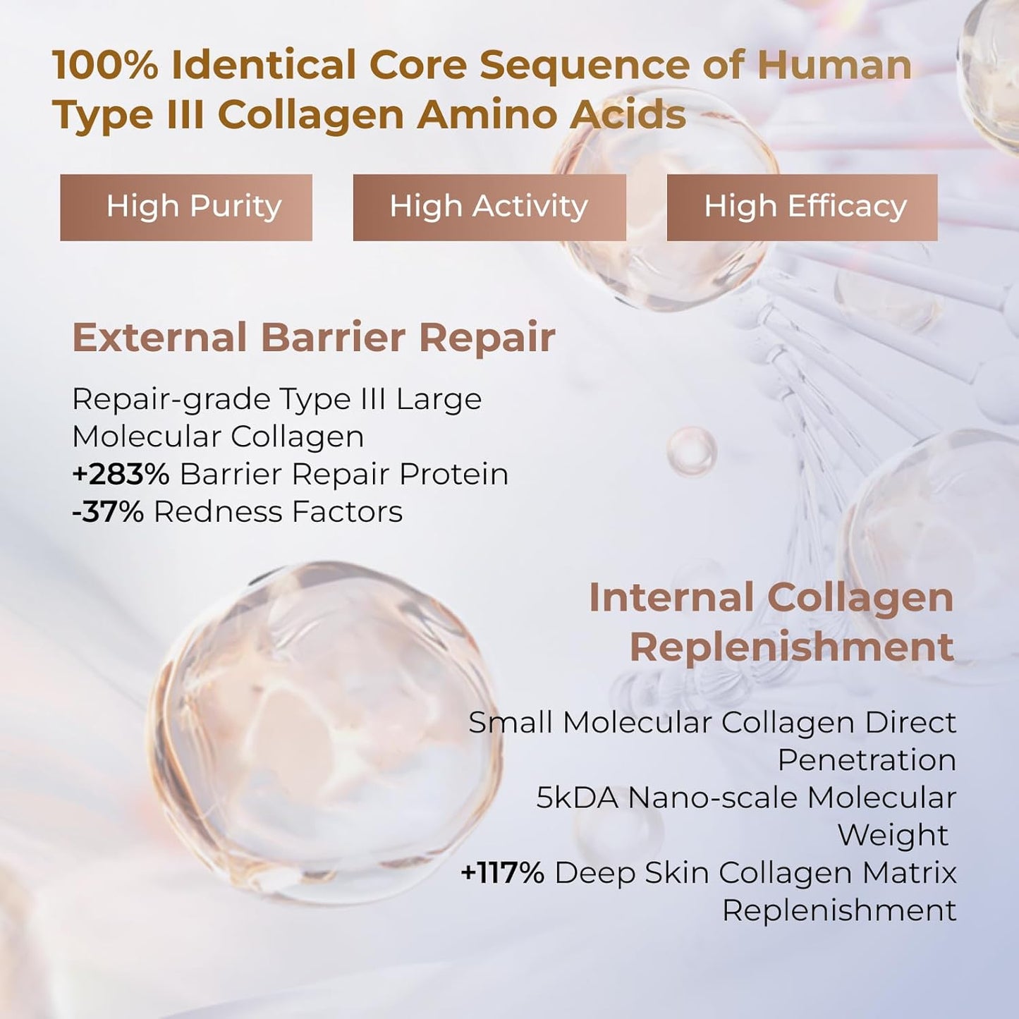 CHANDO Himalaya Collagen Essence Lotion - Lightweight Daily Face Moisturizer with Hyaluronic Acid | 200ml/6.76oz