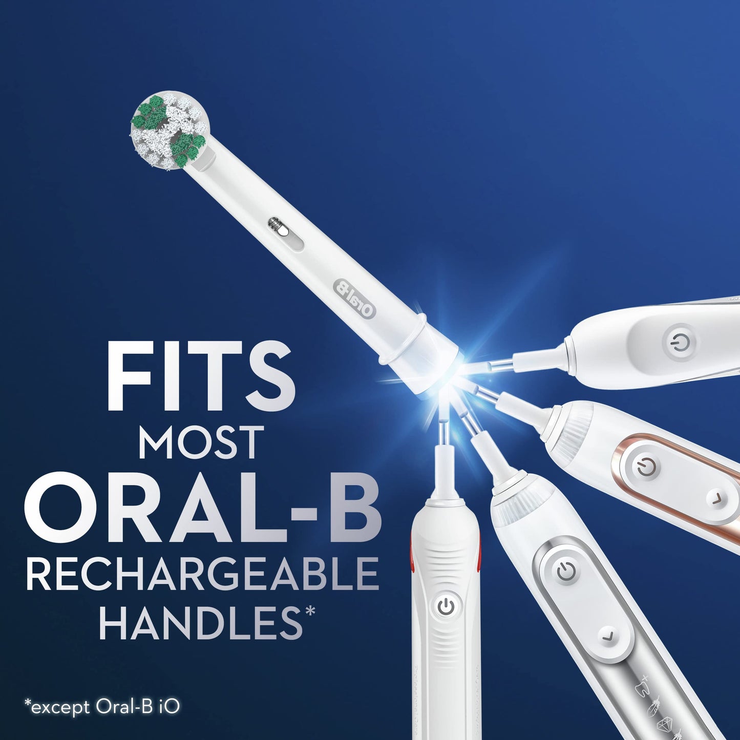 Oral-B Daily Clean Replacement Brush Heads for an Oral-B Electric Toothbrush, Pack of 8
