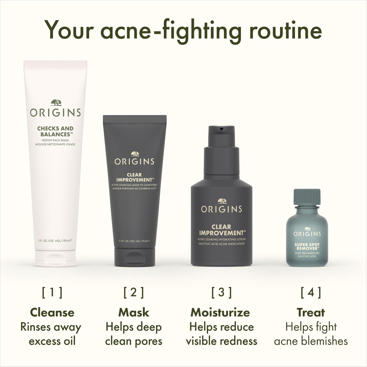 Origins Super Spot Treatment for Acne | Treats & Prevents Acne Blemishes | With Salicylic Acid, 0.3 Fl Oz